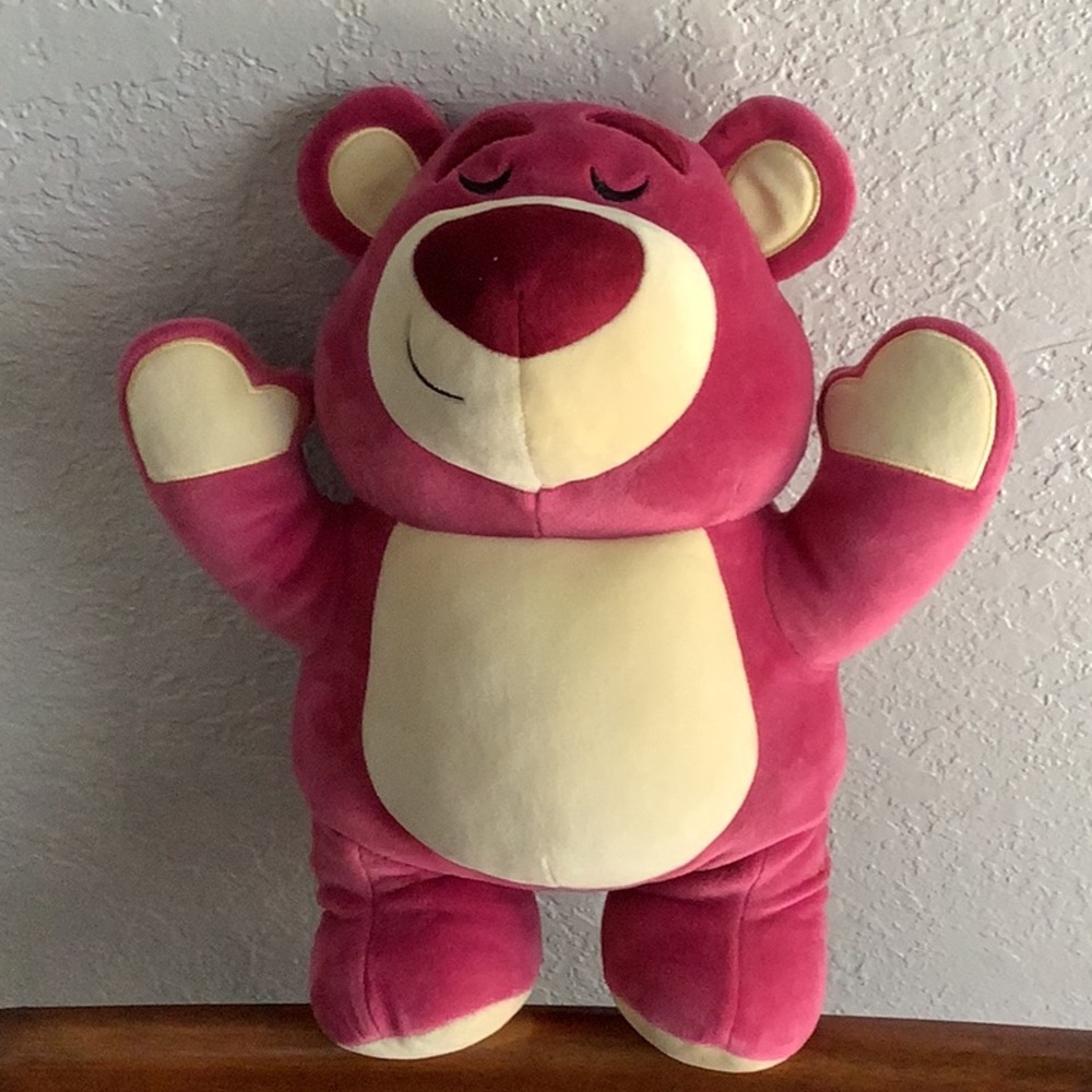 Disney Pink and Cream Plush Stuffed Animal